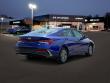2025 Hyundai Elantra Hybrid Blue Sedan