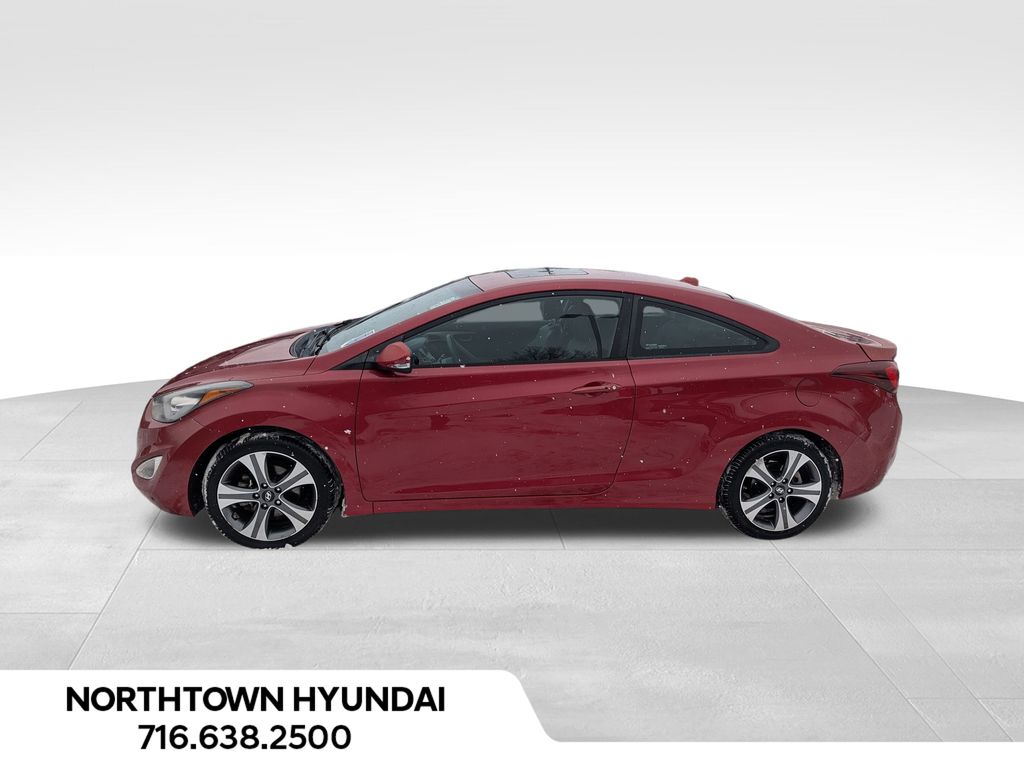Used 2014 Hyundai Elantra Coupe Base with VIN KMHDH6AH0EU025882 for sale in Buffalo, NY