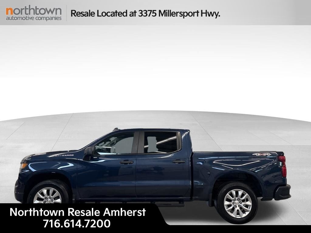 Used 2022 Chevrolet Silverado 1500 Custom Truck Crew Cab