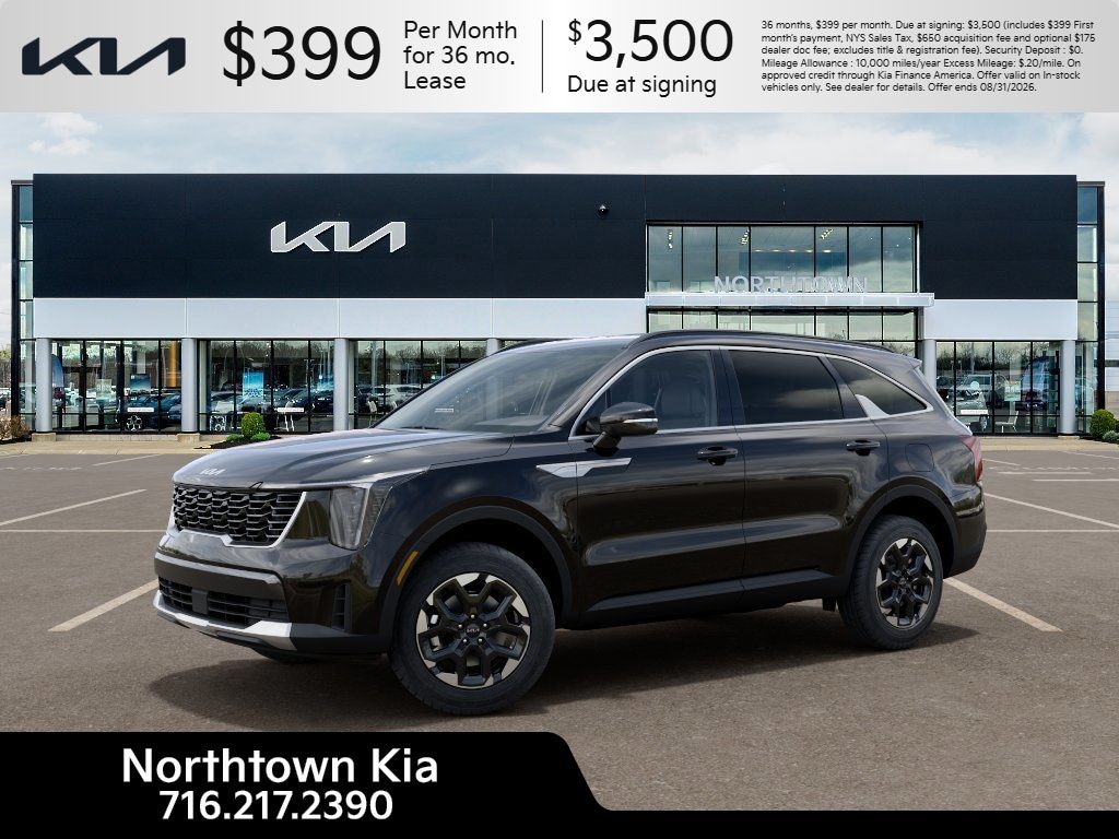New 2026 Kia Sorento S SUV