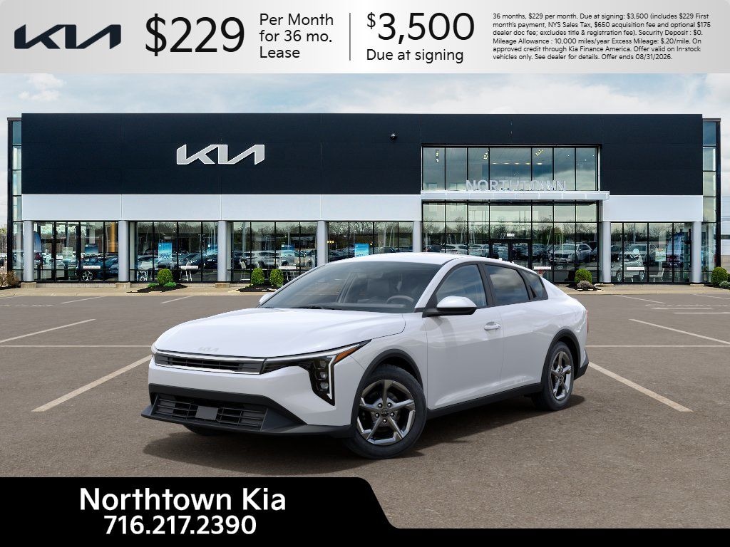 New 2026 Kia K4 LXS Sedan