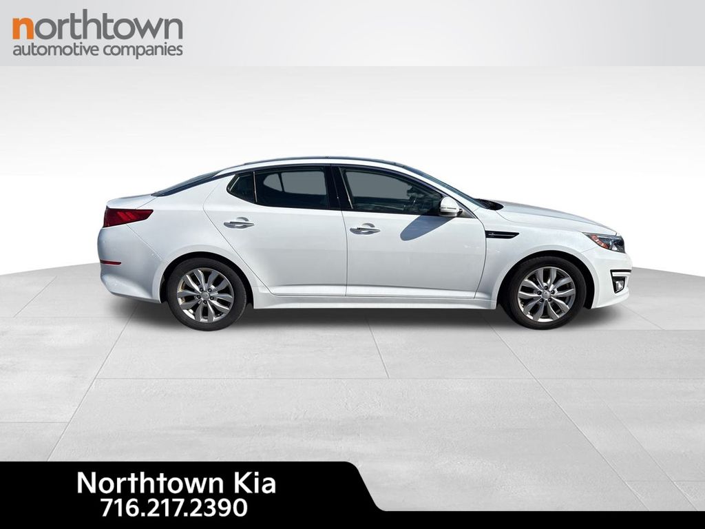 Certified 2015 Kia Optima EX with VIN 5XXGN4A76FG450844 for sale in Amherst, NY
