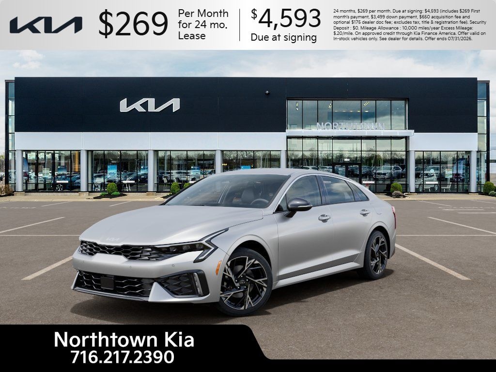 New 2026 Kia K5 GT-Line Sedan