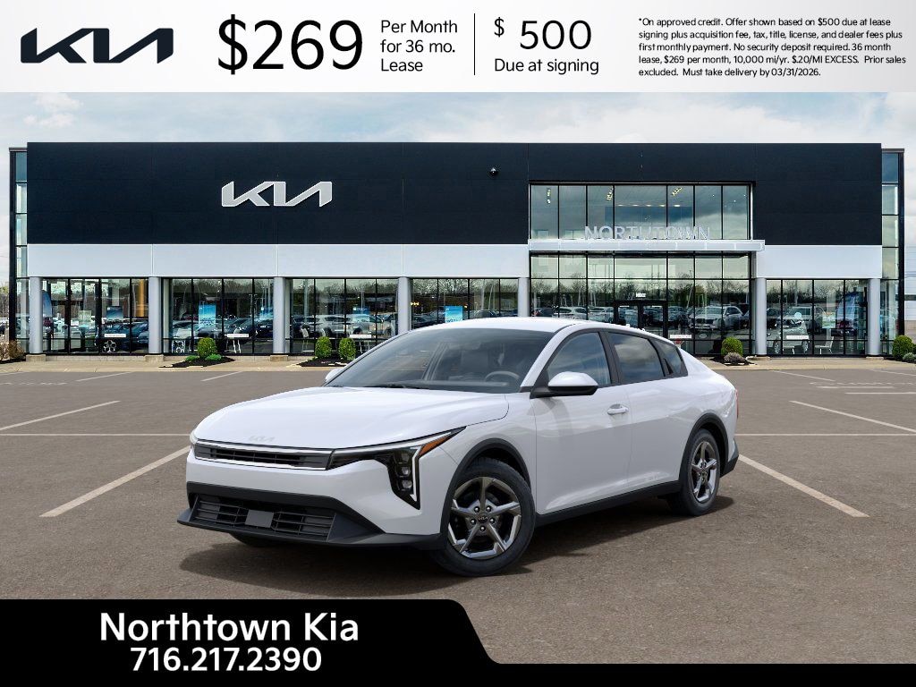 New 2026 Kia K4 LXS Sedan