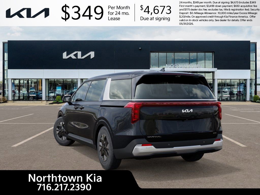 New 2026 Kia Carnival Hybrid LXS Minivan/Van