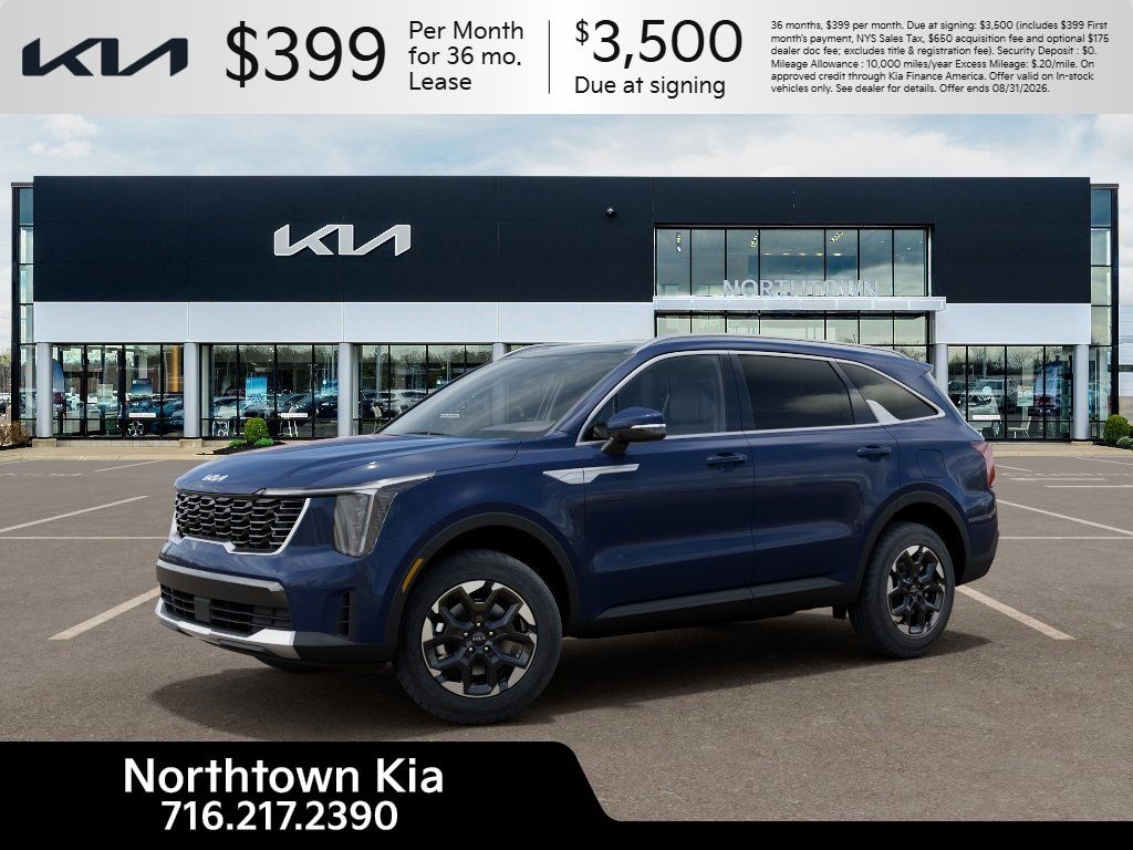 New 2026 Kia Sorento S SUV