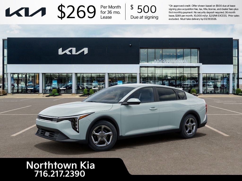 New 2026 Kia K4 LXS Sedan