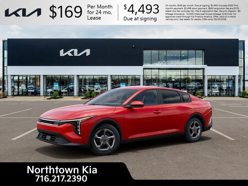 New 2026 Kia K4 LXS Sedan