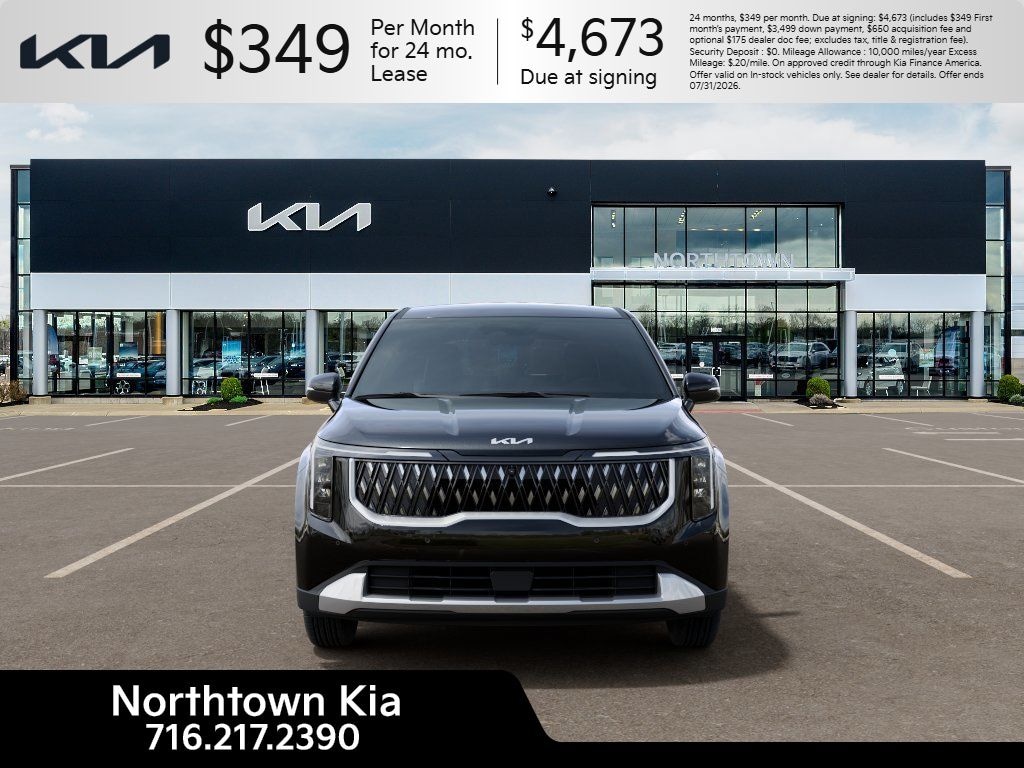 New 2026 Kia Carnival LXS Minivan/Van