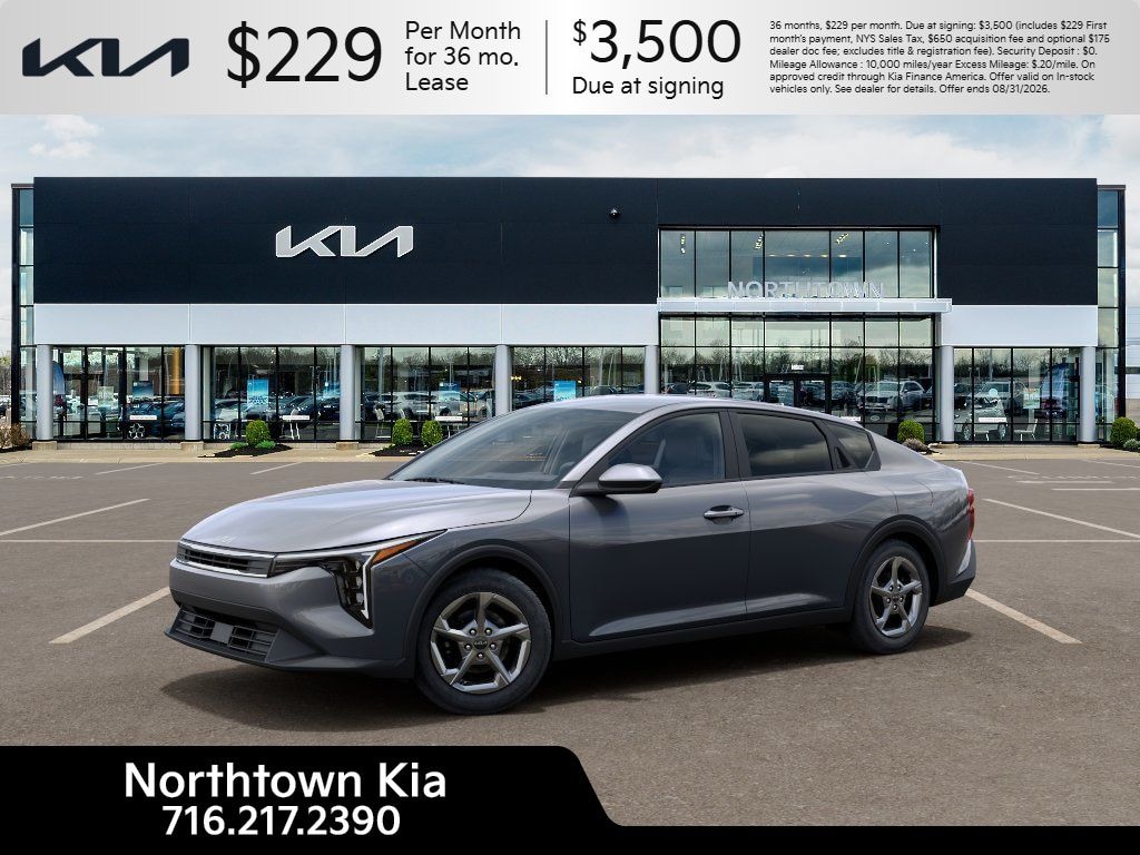 New 2026 Kia K4 LXS Sedan
