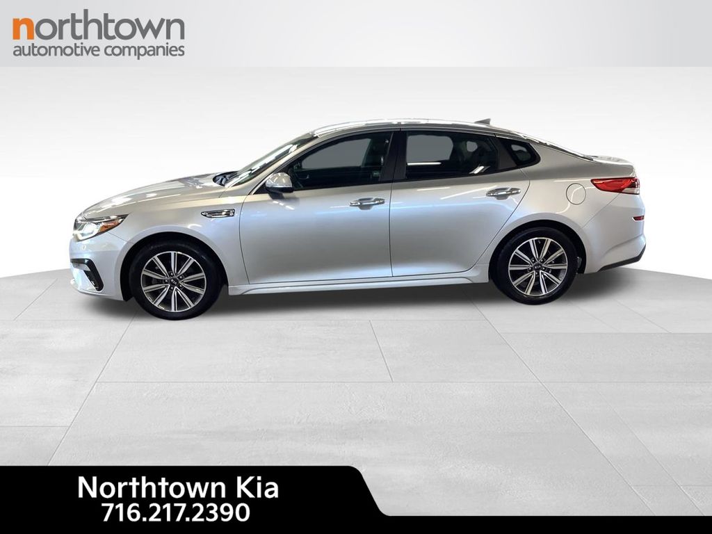 Certified 2019 Kia Optima LX with VIN 5XXGT4L33KG369231 for sale in Amherst, NY