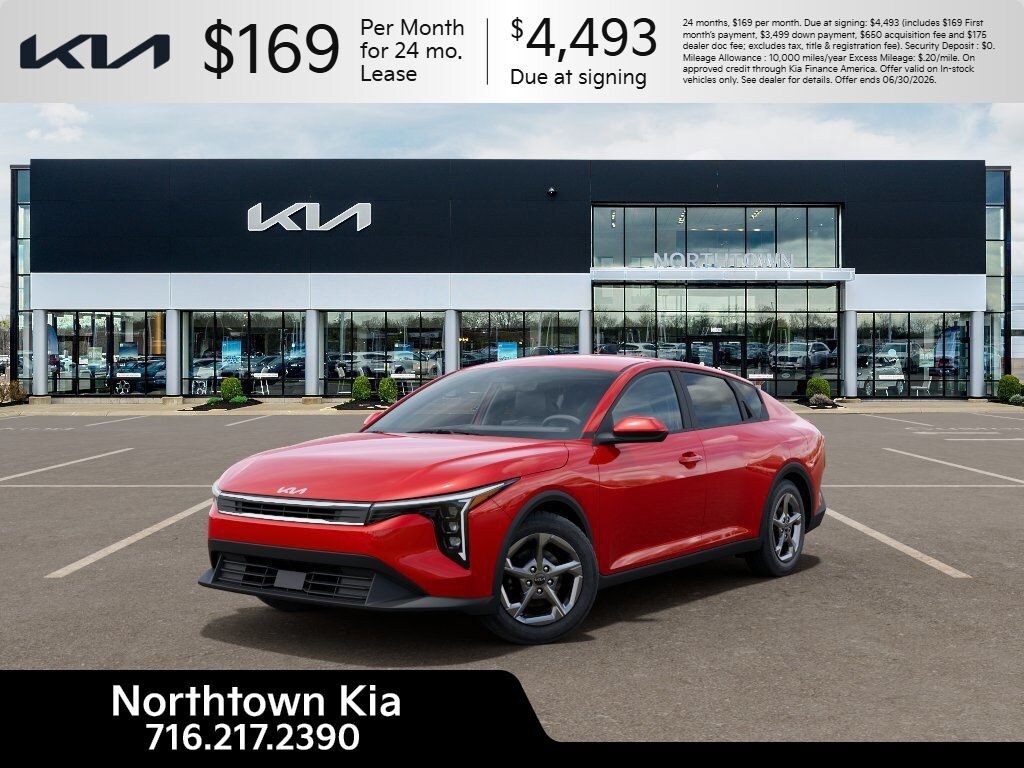 New 2026 Kia K4 LXS Sedan