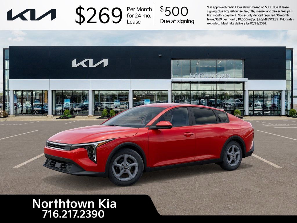 New 2025 Kia K4 LXS Sedan