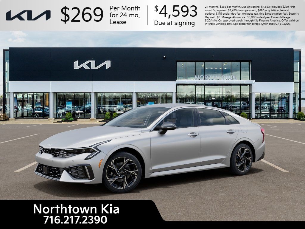 New 2026 Kia K5 GT-Line Sedan