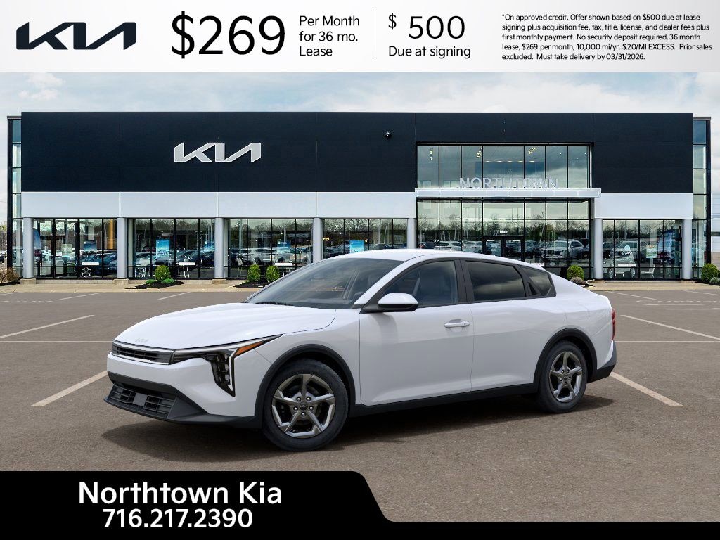 New 2026 Kia K4 LXS Sedan