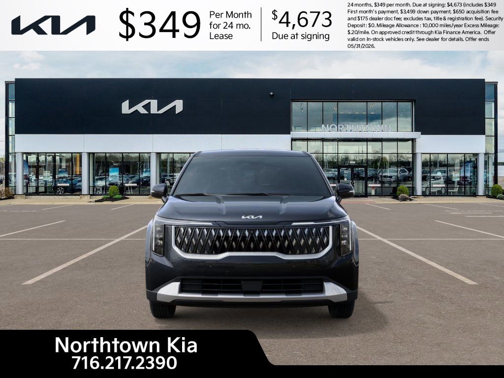 New 2026 Kia Carnival Hybrid LXS Minivan/Van