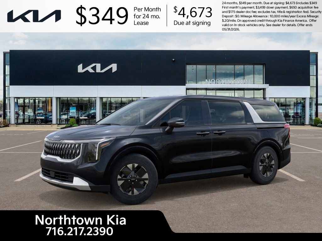 New 2026 Kia Carnival Hybrid LXS Minivan/Van
