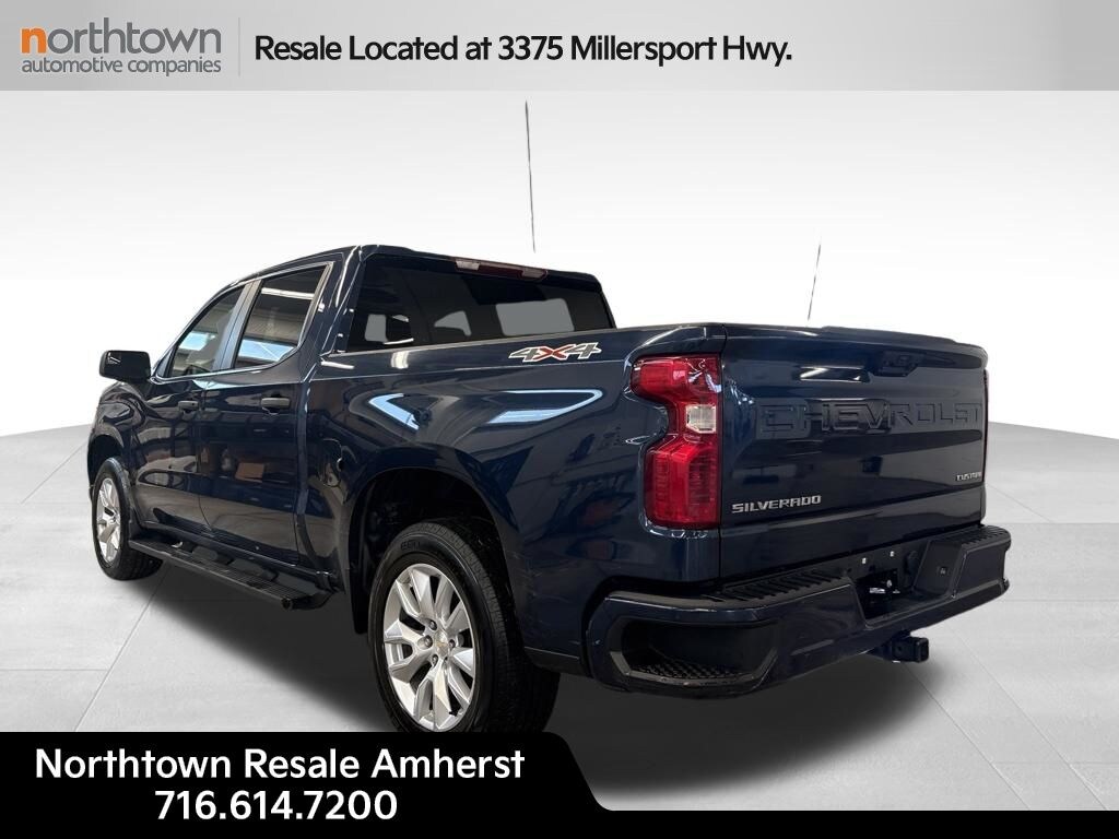 Used 2022 Chevrolet Silverado 1500 Custom Truck Crew Cab