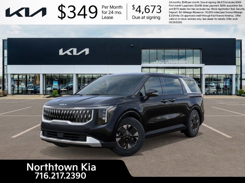New 2026 Kia Carnival Hybrid LXS Minivan/Van