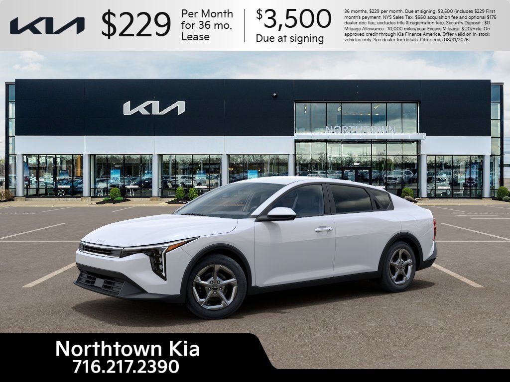 New 2026 Kia K4 LXS Sedan