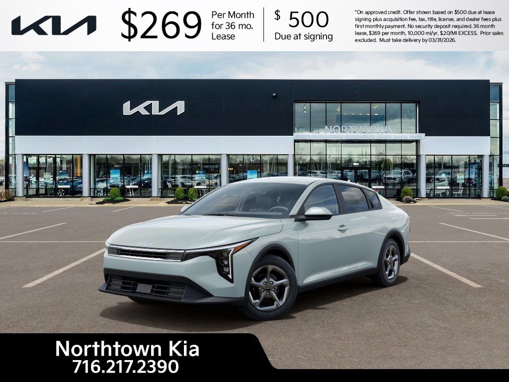 New 2026 Kia K4 LXS Sedan