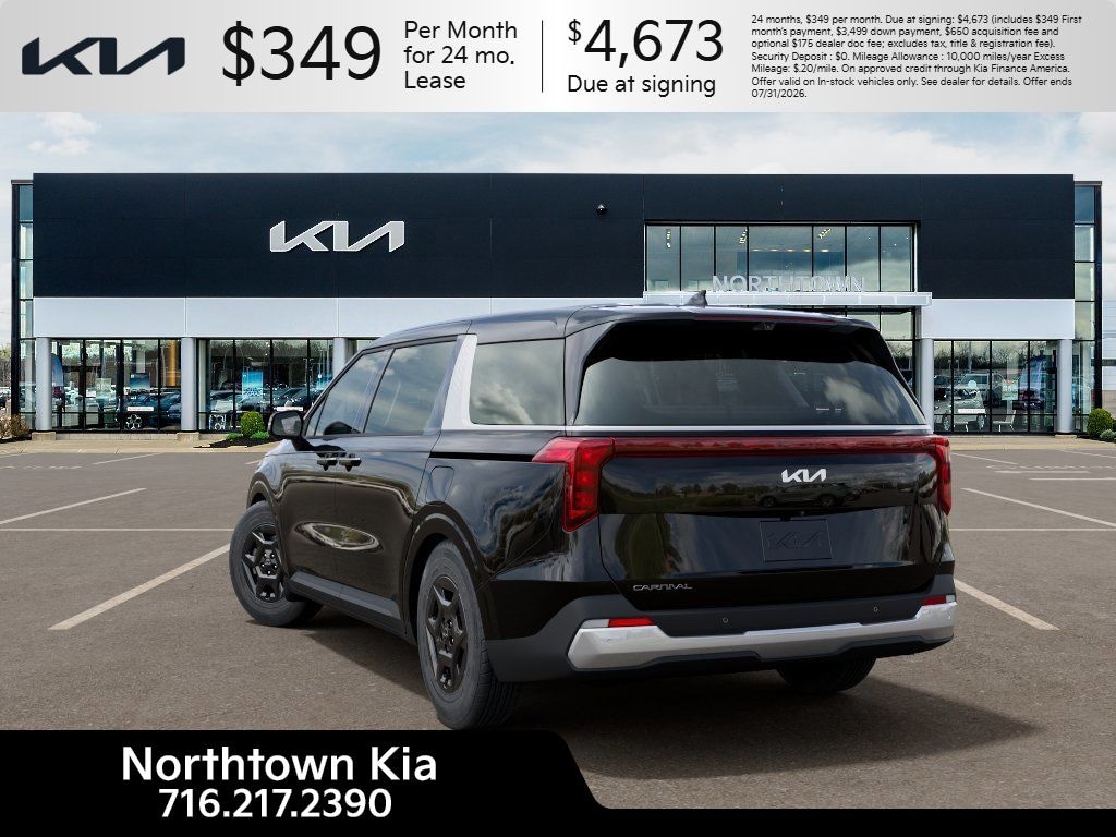 New 2026 Kia Carnival LXS Minivan/Van