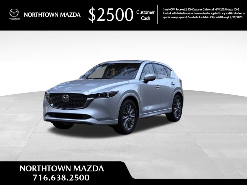 New 2025 Mazda CX-5 2.5 S Premium Plus AWD Sport Utility