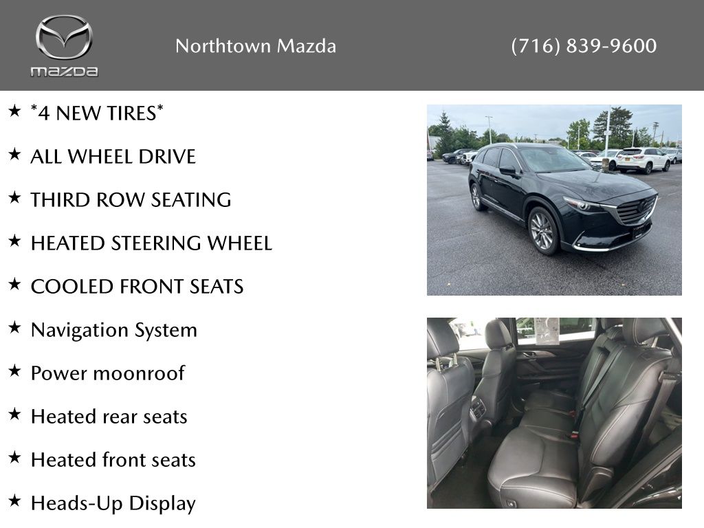 Certified 2021 Mazda CX-9 Grand Touring with VIN JM3TCBDY2M0531181 for sale in Amherst, NY