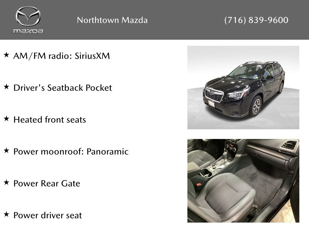 Used 2020 Subaru Forester Premium with VIN JF2SKAJC3LH445261 for sale in Amherst, NY