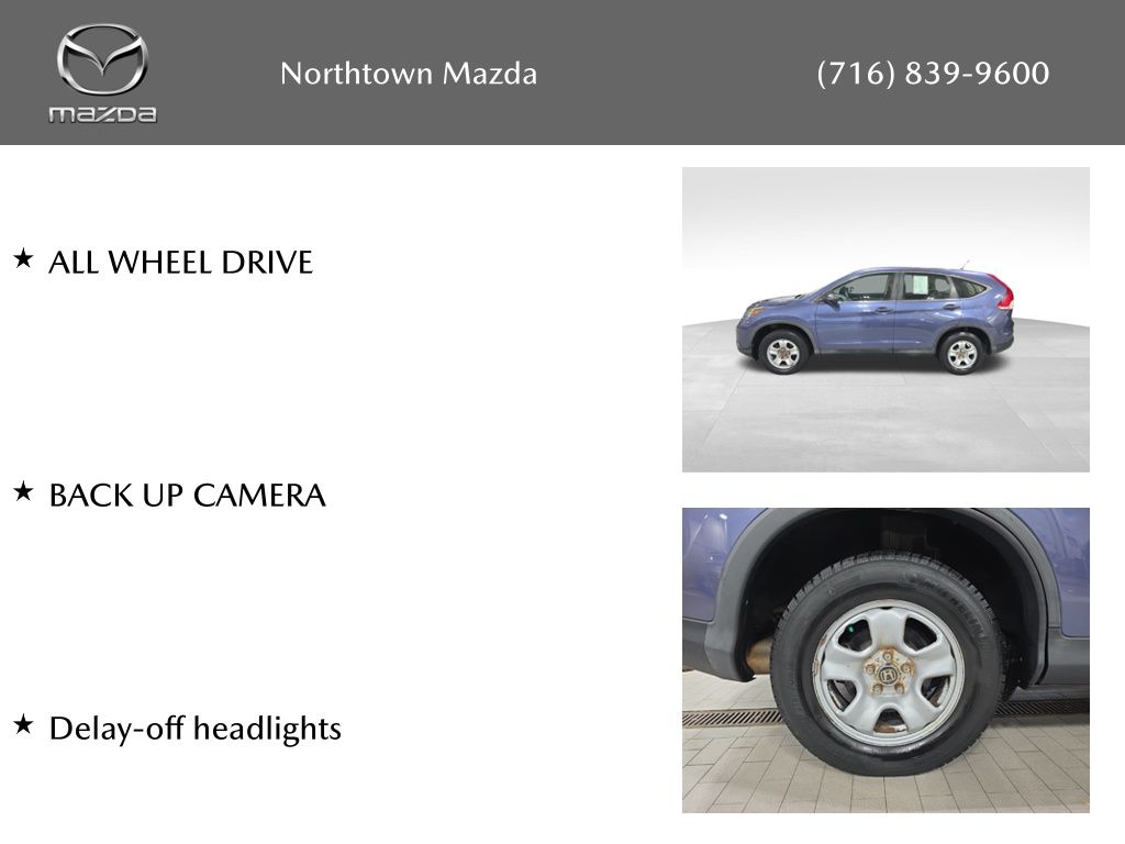 Used 2013 Honda CR-V LX with VIN 2HKRM4H32DH605891 for sale in Amherst, NY