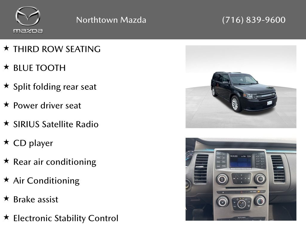 Used 2014 Ford Flex SE with VIN 2FMGK5B88EBD07524 for sale in Amherst, NY