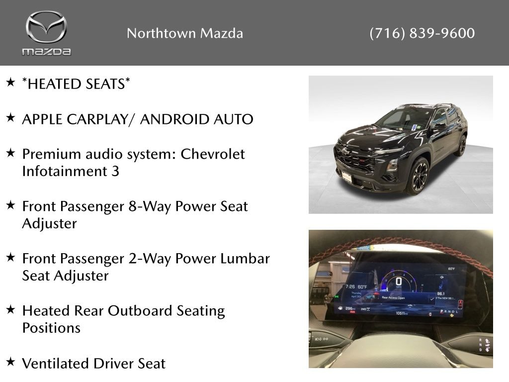 Used 2025 Chevrolet Equinox RS SUV