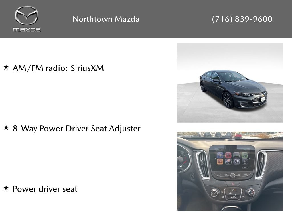 Used 2017 Chevrolet Malibu LT Sedan