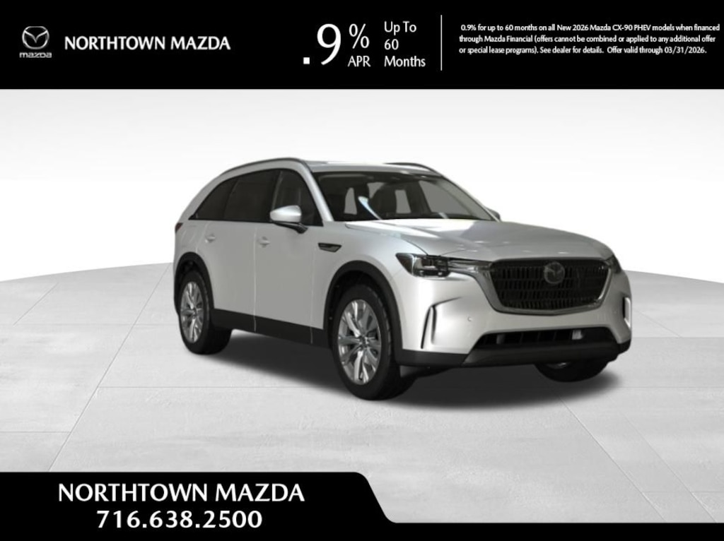 New 2026 Mazda CX-90 PHEV 2.5 PHEV Preferred AWD Sport Utility