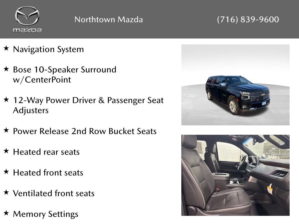 Used 2021 Chevrolet Suburban Premier SUV