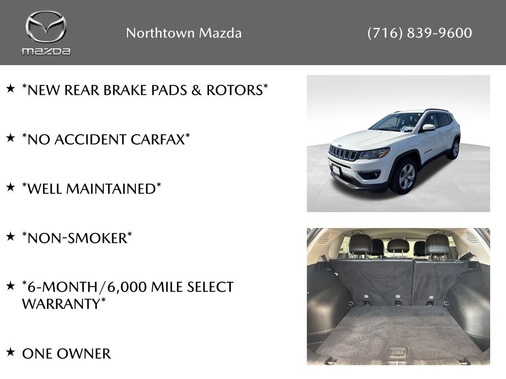 Used 2019 Jeep Compass Latitude SUV
