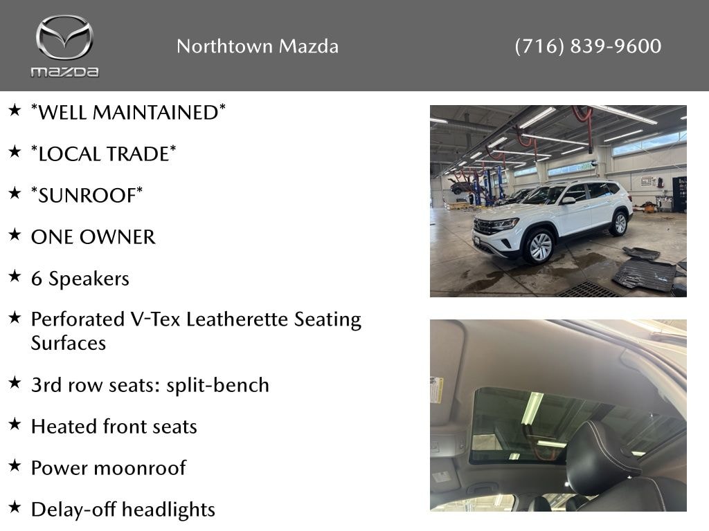 Used 2021 Volkswagen Atlas SEL SUV