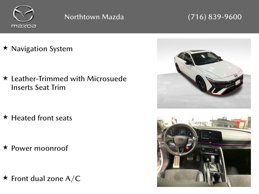 Used 2025 Hyundai Elantra N Base Sedan