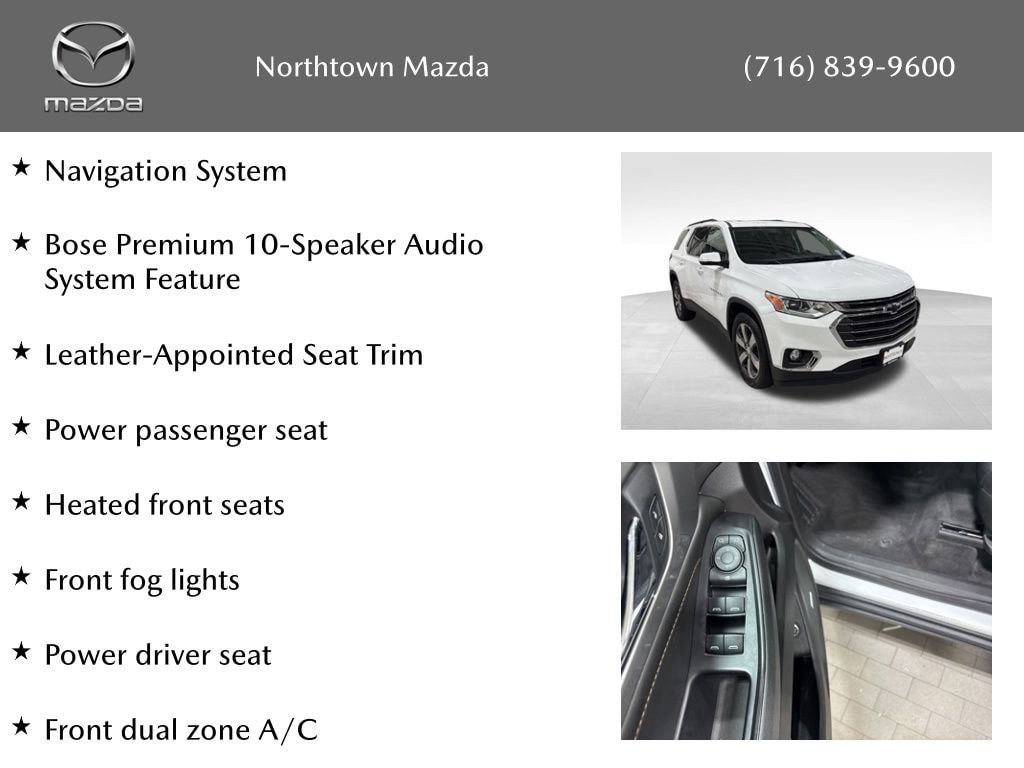 Used 2019 Chevrolet Traverse 3LT SUV