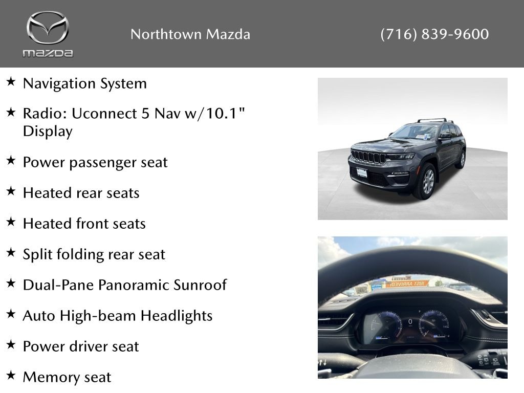 Used 2023 Jeep Grand Cherokee Limited SUV