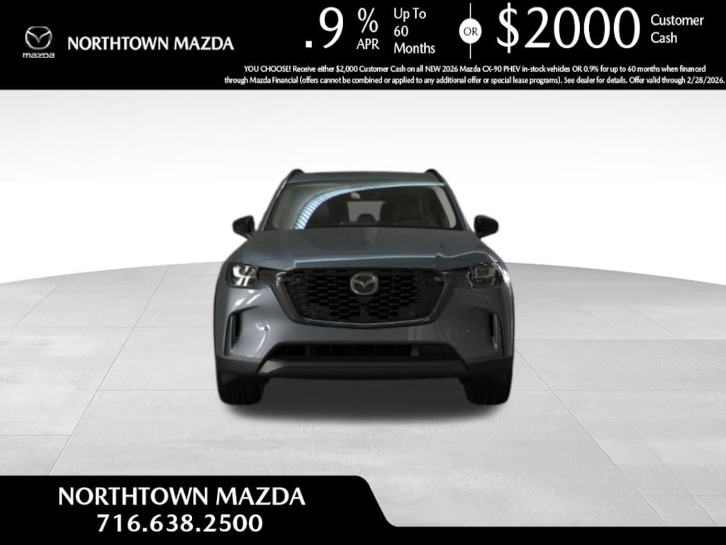 New 2026 Mazda CX-90 Plug-In Hybrid Premium Sport AWD Sport Utility