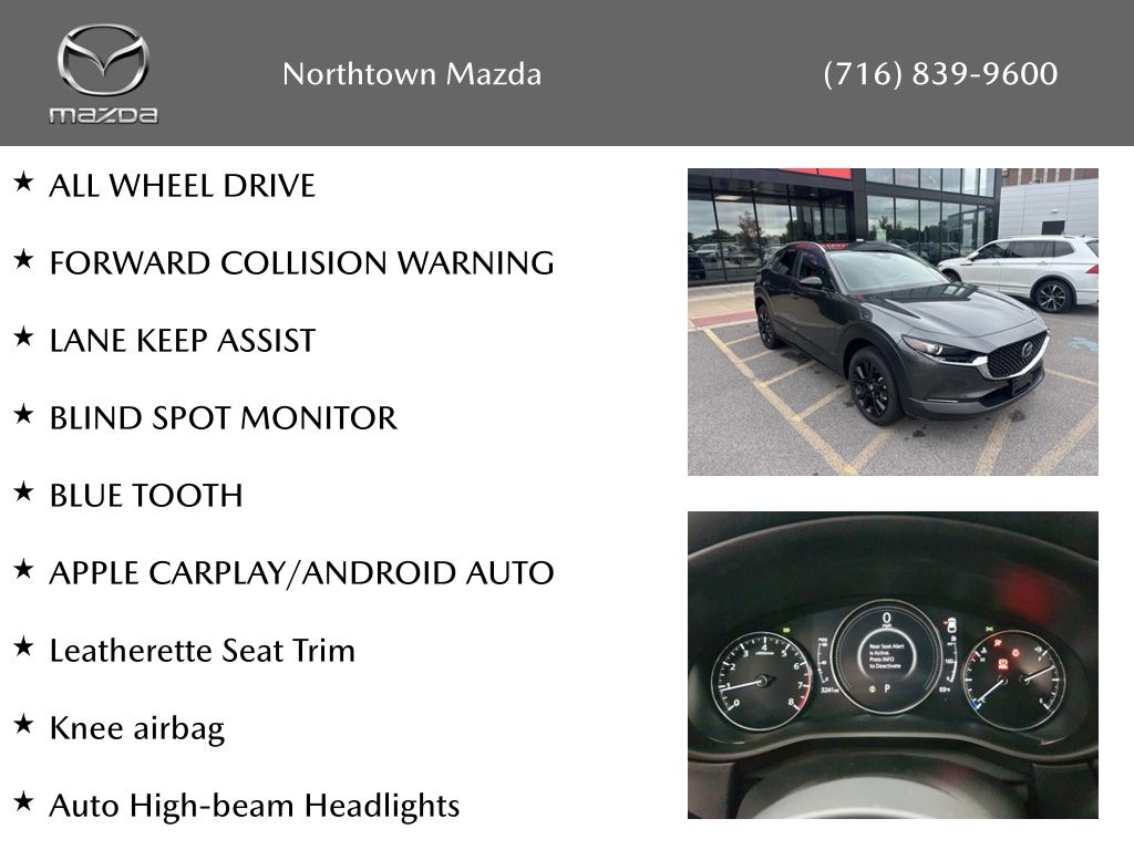 Certified 2024 Mazda CX-30 Select Sport with VIN 3MVDMBBM6RM649344 for sale in Amherst, NY