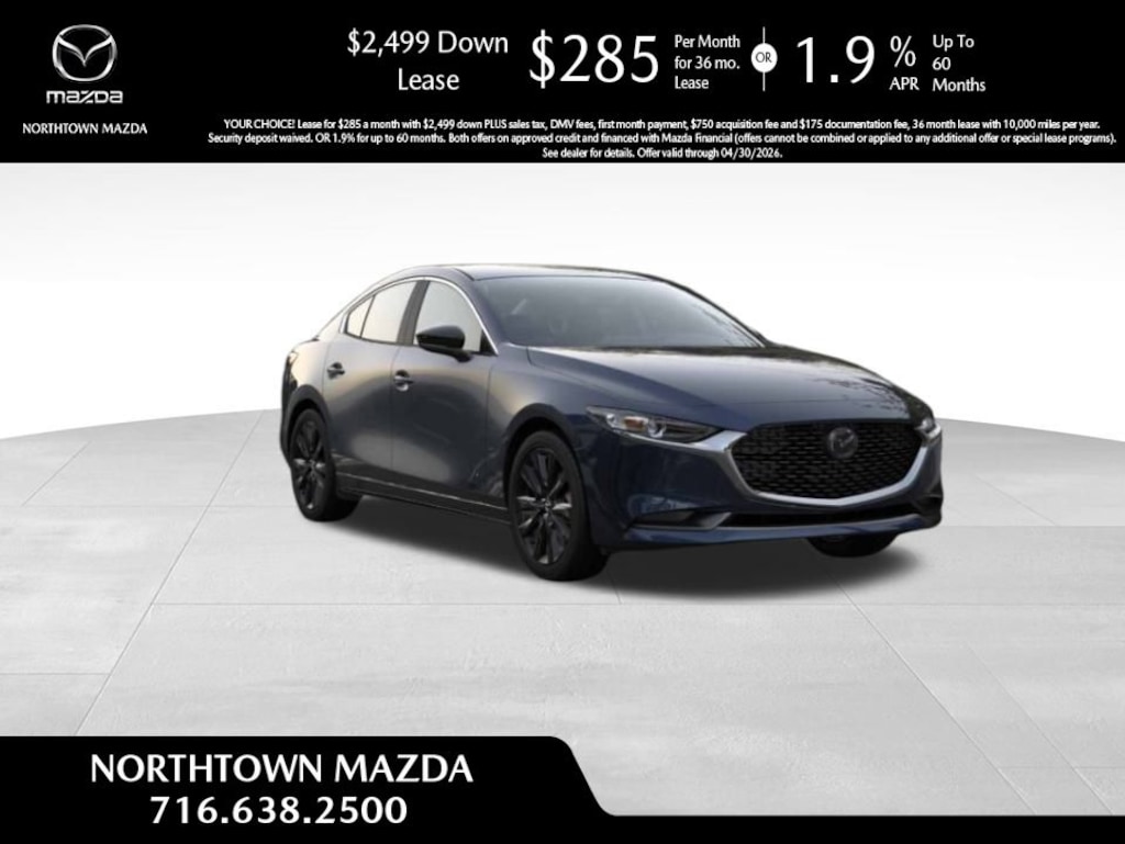 New 2026 Mazda Mazda3 Sedan 2.5 S Select Sport SEDAN