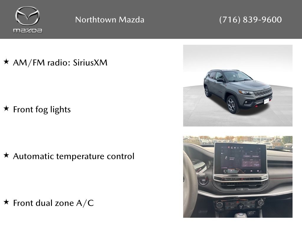 Used 2022 Jeep Compass Trailhawk SUV