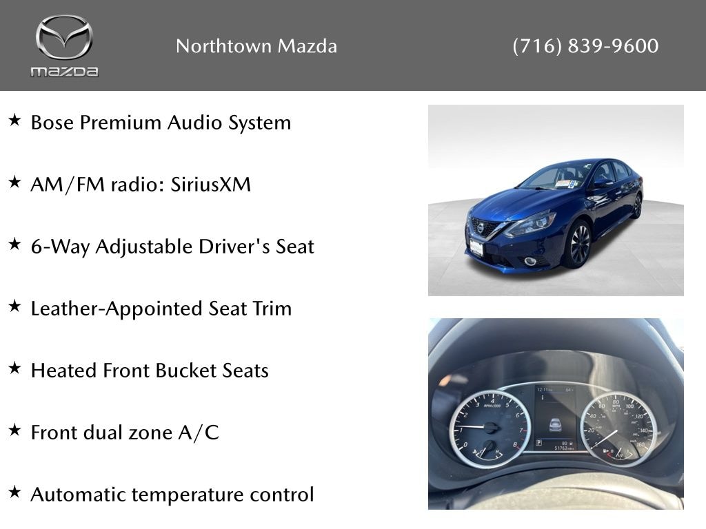 Used 2019 Nissan Sentra SR Sedan
