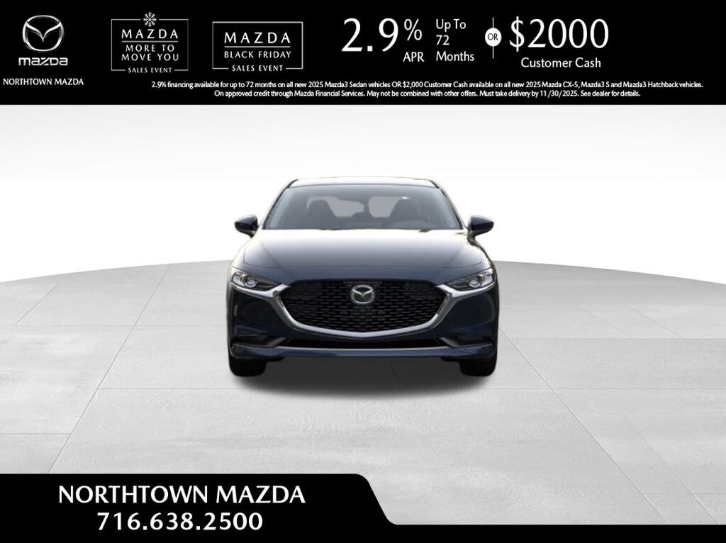 New 2025 Mazda MAZDA3 SDN 2.5 S SEDAN