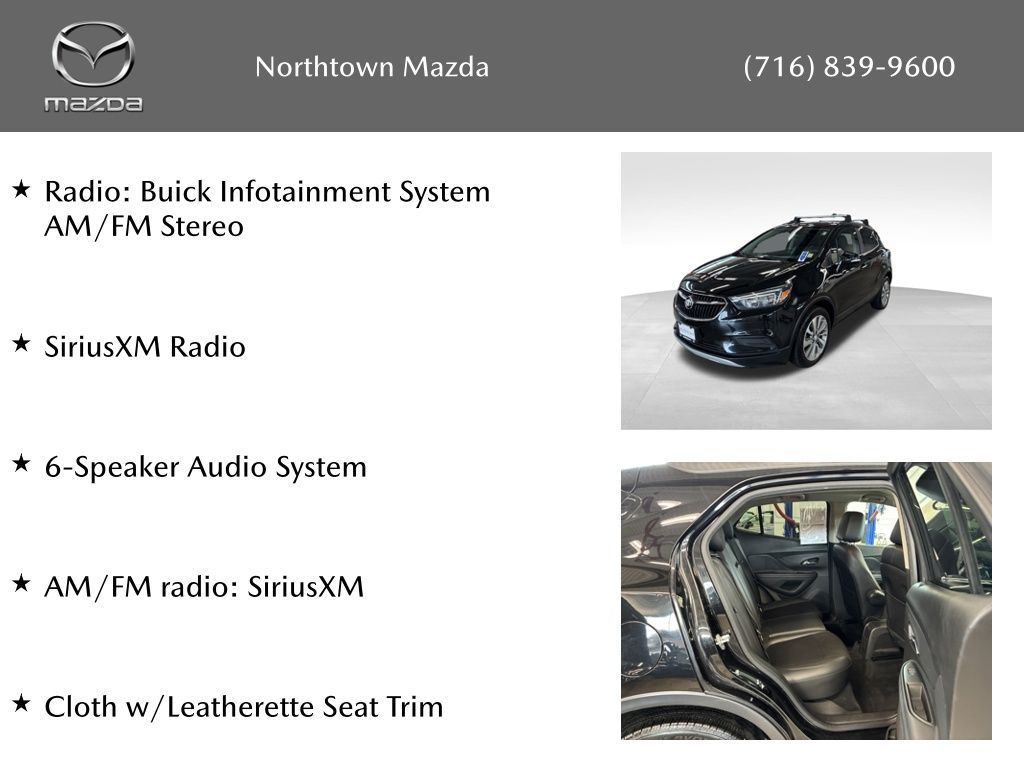 Used 2019 Buick Encore Preferred with VIN KL4CJASB8KB841547 for sale in Amherst, NY