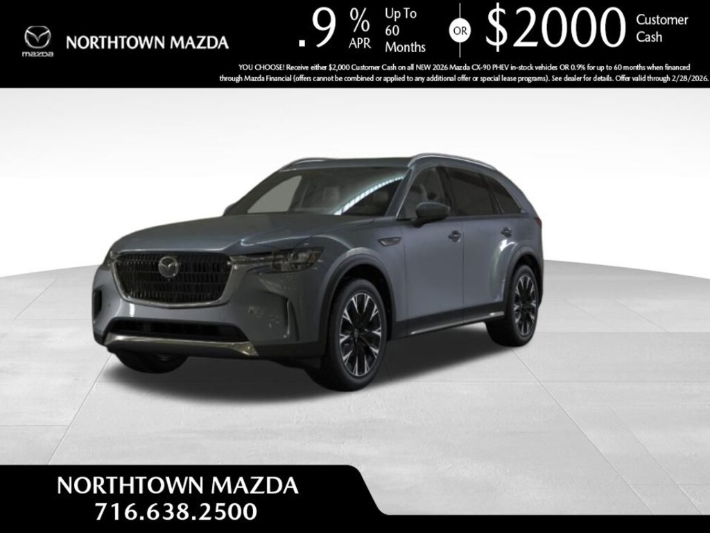 New 2026 Mazda CX-90 Plug-In Hybrid Premium Plus AWD Sport Utility