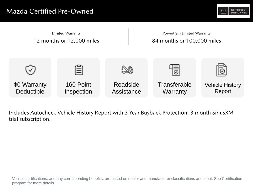 Certified 2023 Mazda Mazda3 2.5 S Select Package Hatchback