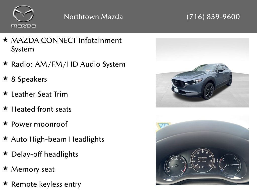 Certified 2022 Mazda CX-30 2.5 S Carbon Edition SUV